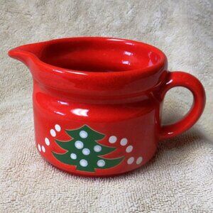 Waechtersbach Christmas Tree Ceramic Creamer / Pitcher - Perfect Condition!